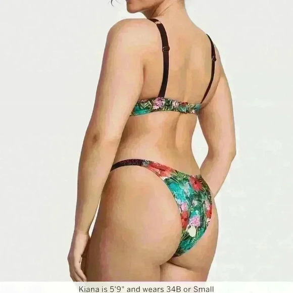 VS Victoria’s Secret Bombshell Swimsuit Bikini top xs bottoms m - Picture 4 of 10